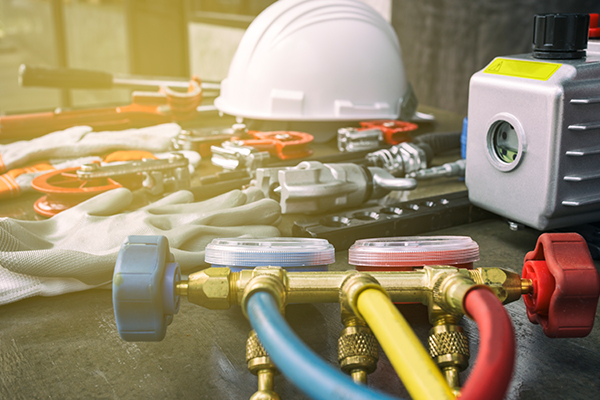 HVAC technician equipment