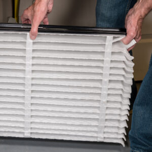 A clean hvac fulter