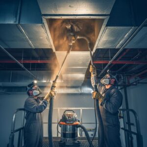 cleaning commercial air ducts